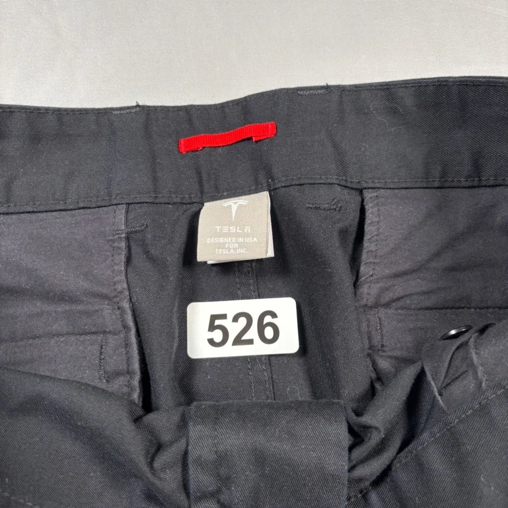 Tesla‎ Cargo Pants Mens 40x32 Black Uniform Work Trousers TSLA8412